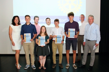 Gruppe der Vortragenden und der Jury
